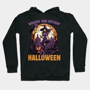 Creepin' It Real with Dog Witches Hoodie